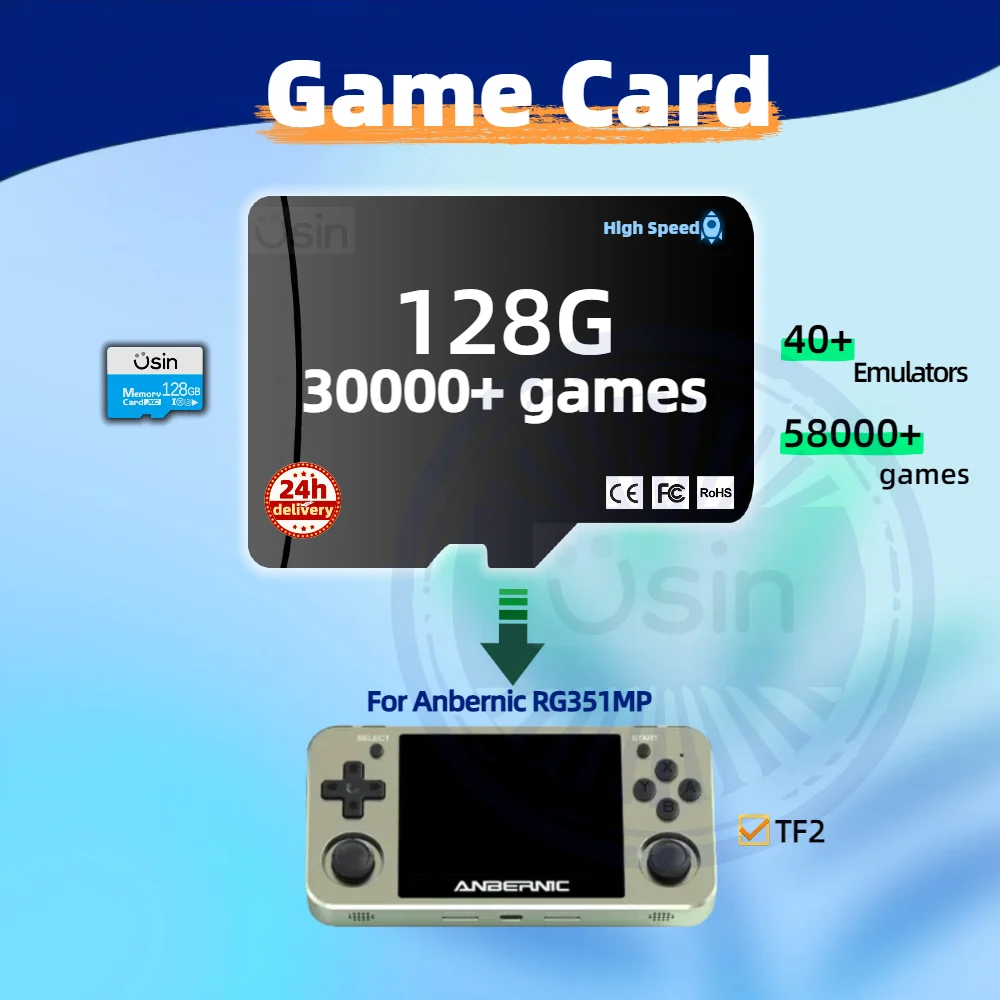 TF Game Card For Anbernic RG351MP Portable Handheld Gaming