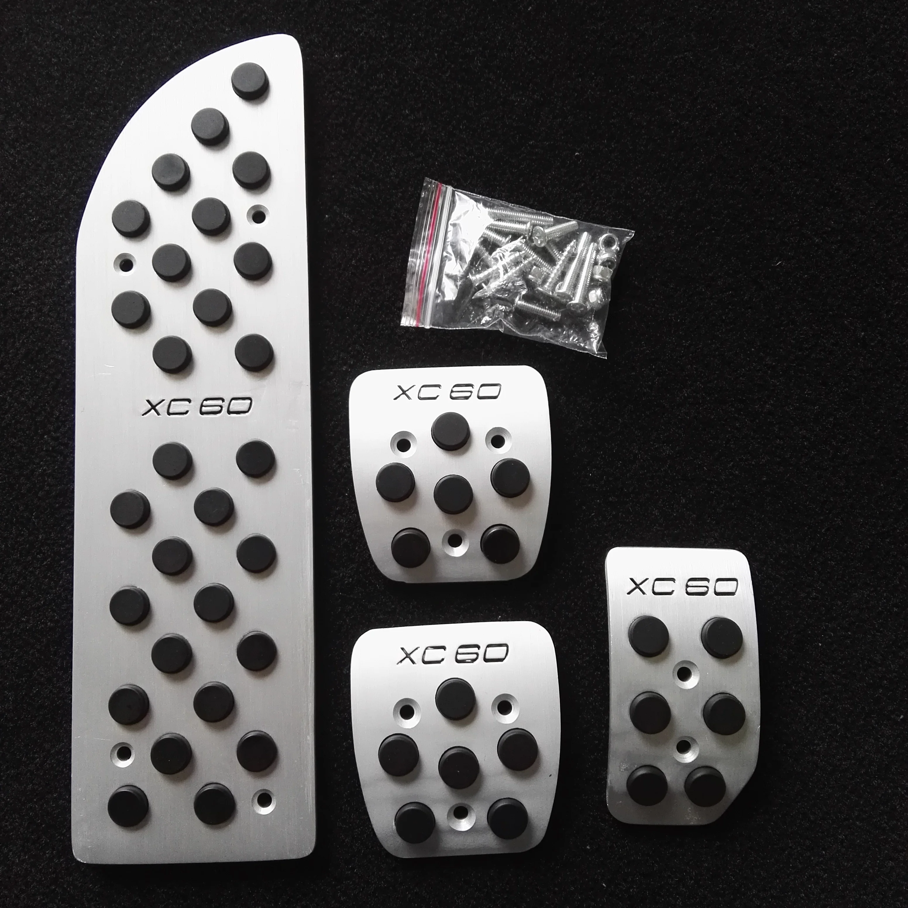 Accessories Gas Brake Accelerator Fuel Foot Rest Footrest Pedal For Volvo XC60 XC 60 MT 2005-2015 Stickers Styling