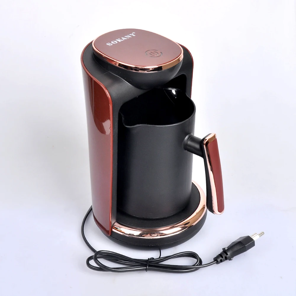 

Houselin 250ml Coffee Pots, 4 Cup Coffee Maker with Reusable Filter, Black