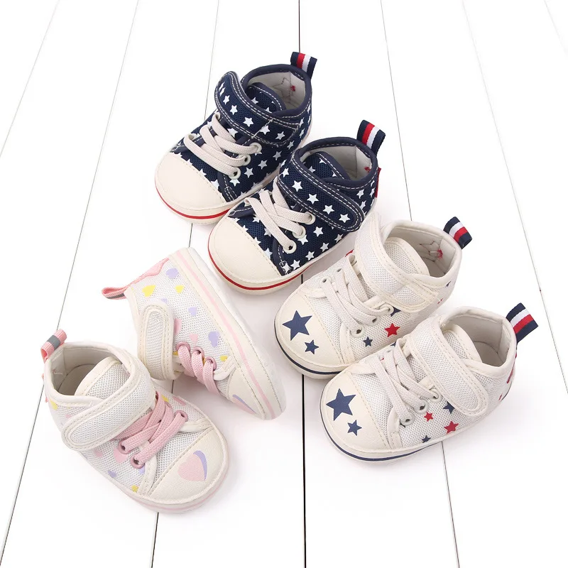 

New Baby Shoes Baby Boys Girls Shoes Flash Sports Crib Shoes Infant First Walkers Toddler Soft Sole Anti-slip Baby Sneakers