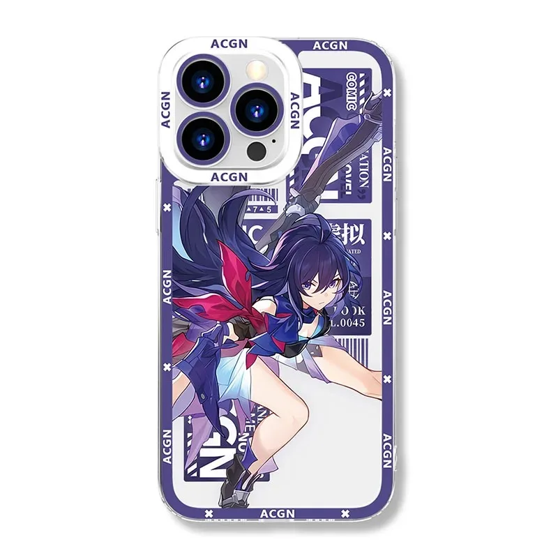 Honkai Star Rail-Themed Protective Phone Case