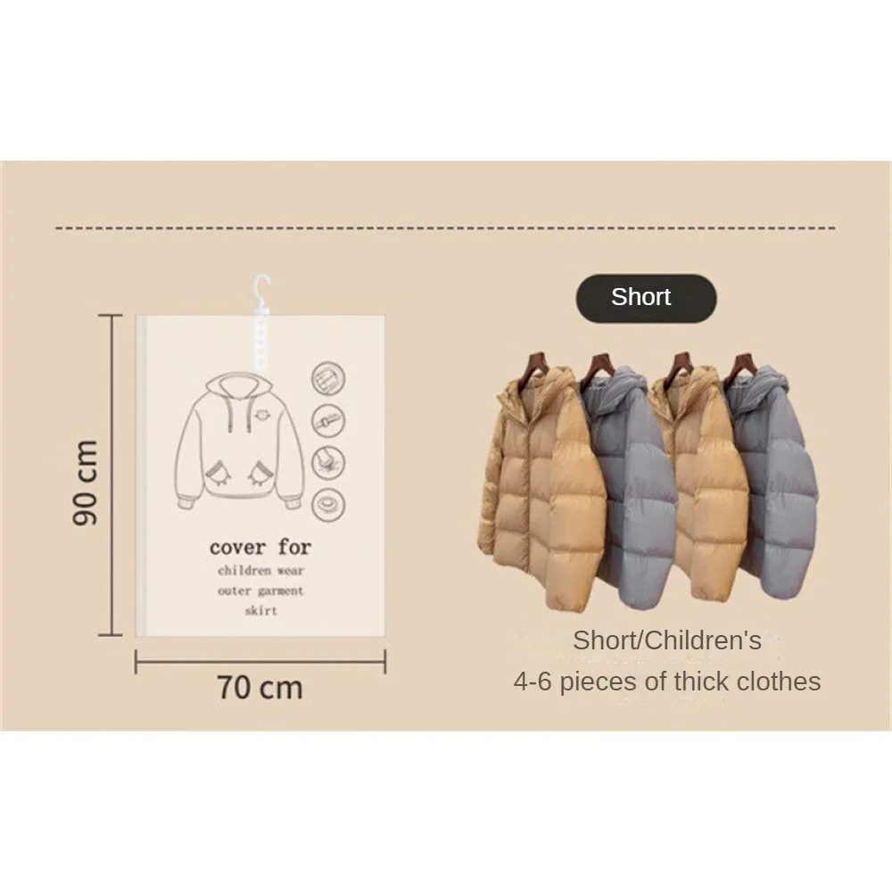 행잉 진공 보관 가방, 도장 의류 가방, 정장, 원피스 코트 또는 재킷, 옷장 정리함, 1 개, 2 개