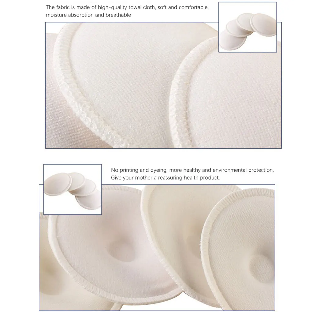 4 Pieces Antileak Women Breast Feeding Absorbency Pad