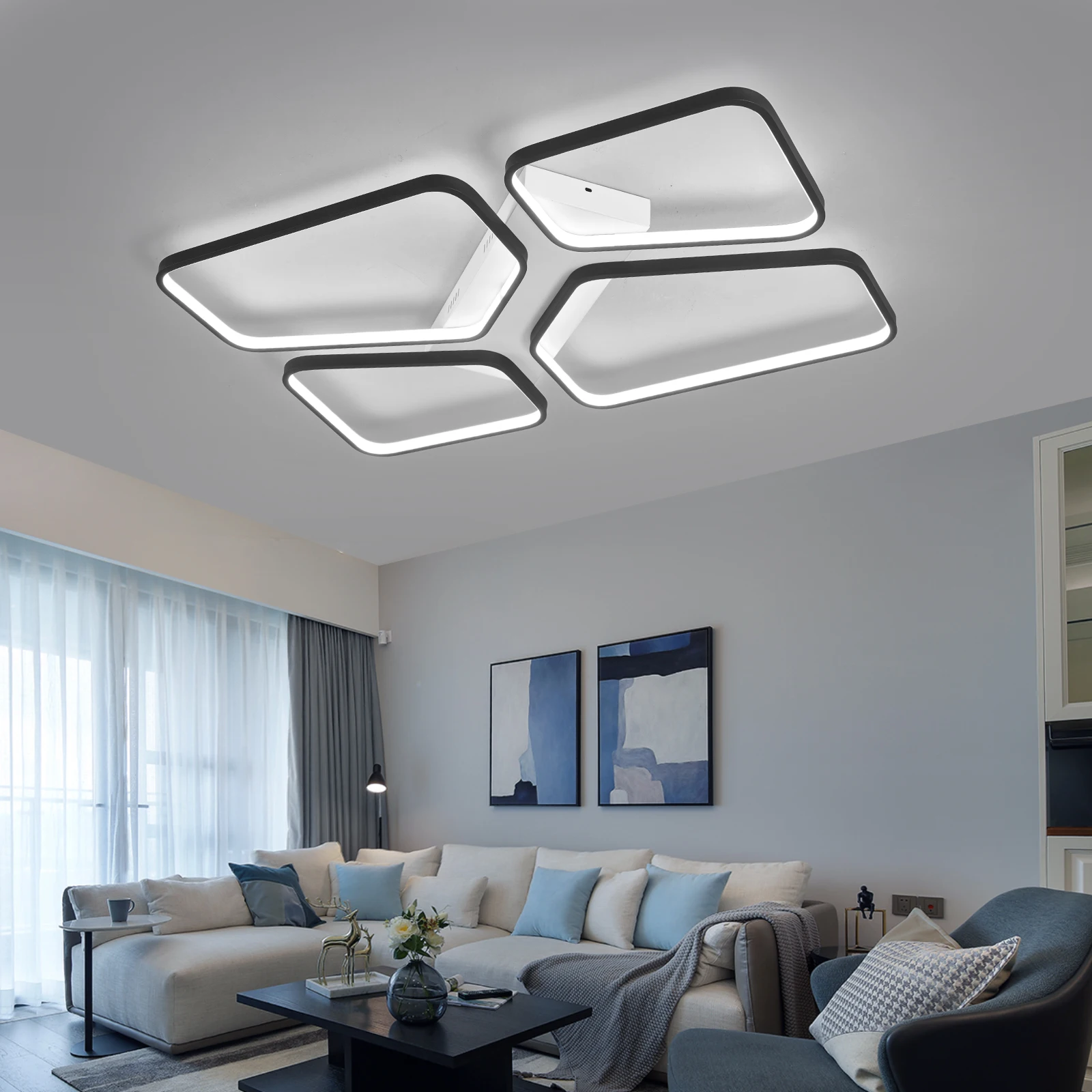 LED Ceiling Lamp for Living room Bedroom Dining room 90-260V