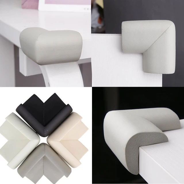 Protector de esquina de escritorio de mesa suave para bebé, protectores de  esquina de borde de seguridad para niños, cojín de cinta de protección  infantil - AliExpress