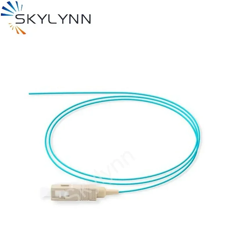 SC Connector Pigtails SM G657A2 MM OM2/OM3/OM4/OM5 0.9MM 1.5 Meter Length LSZH Jacket Fiber Optic Pigtails Customizable 50PCS