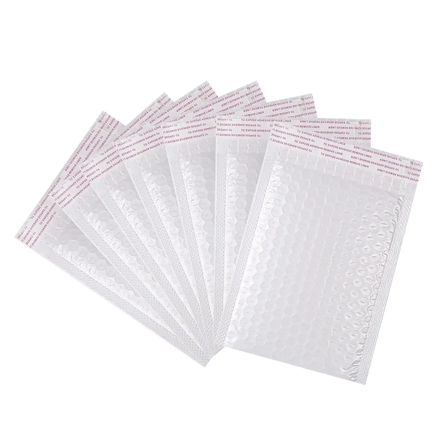 100pcs Bubble Mailers Wholesale White Padded Envelope for Packaging Mailing Gift Self Seal Shipping Bags Bubble Envelope