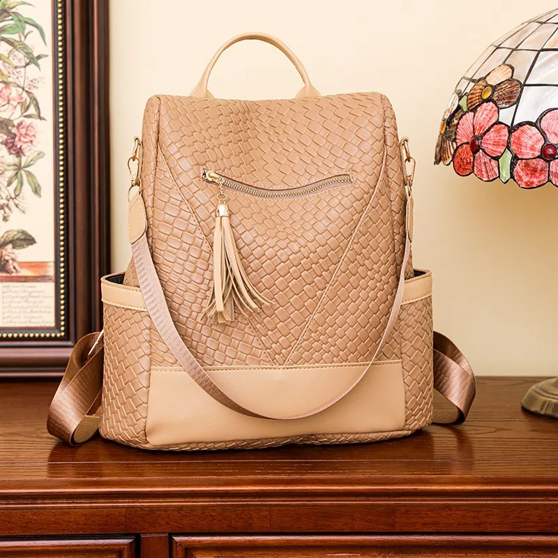 

Solid Interior Compartment Soft Backpacks Nylon 2024high Quality Bags for Women Fashion Large Capacity Softback Backpacks