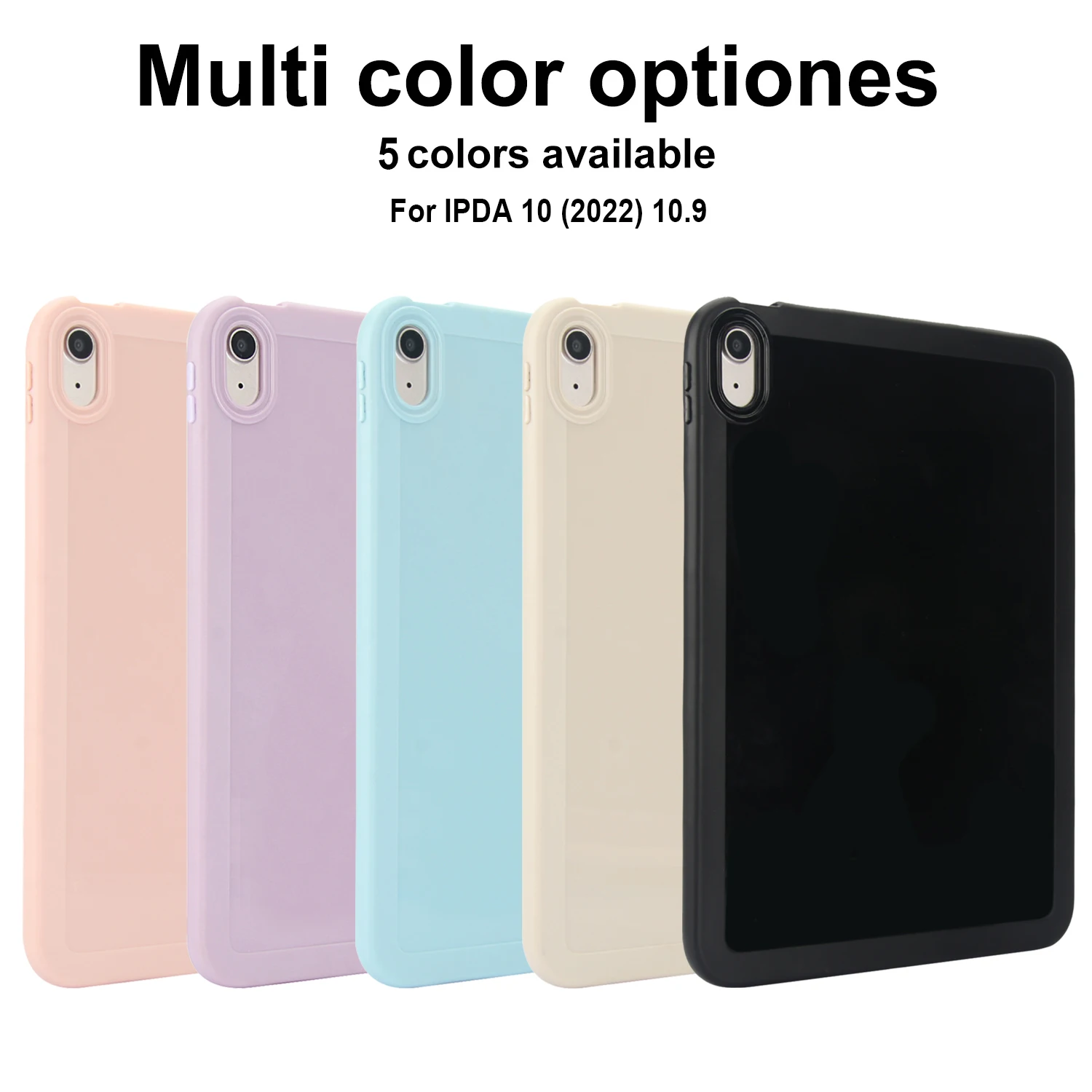 Sleek & Flexible Silicone Tablet Case - Universal Fit