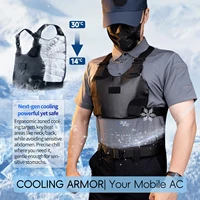 Gilet de réfrigération, dispositif de refroidissement PCM, gilet tactique, combinaison de climatisation, combinaison de refroidissement, combinaison à température constante, été 1