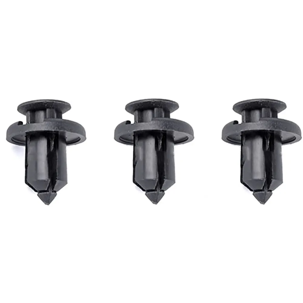 50 Pcs Plastic Rivet ABS Plastic Expansion Rivet Nut Buckle Clip Rivet Fastener Black Auto Parts Repair Tool Decoration Tool Car Accessories