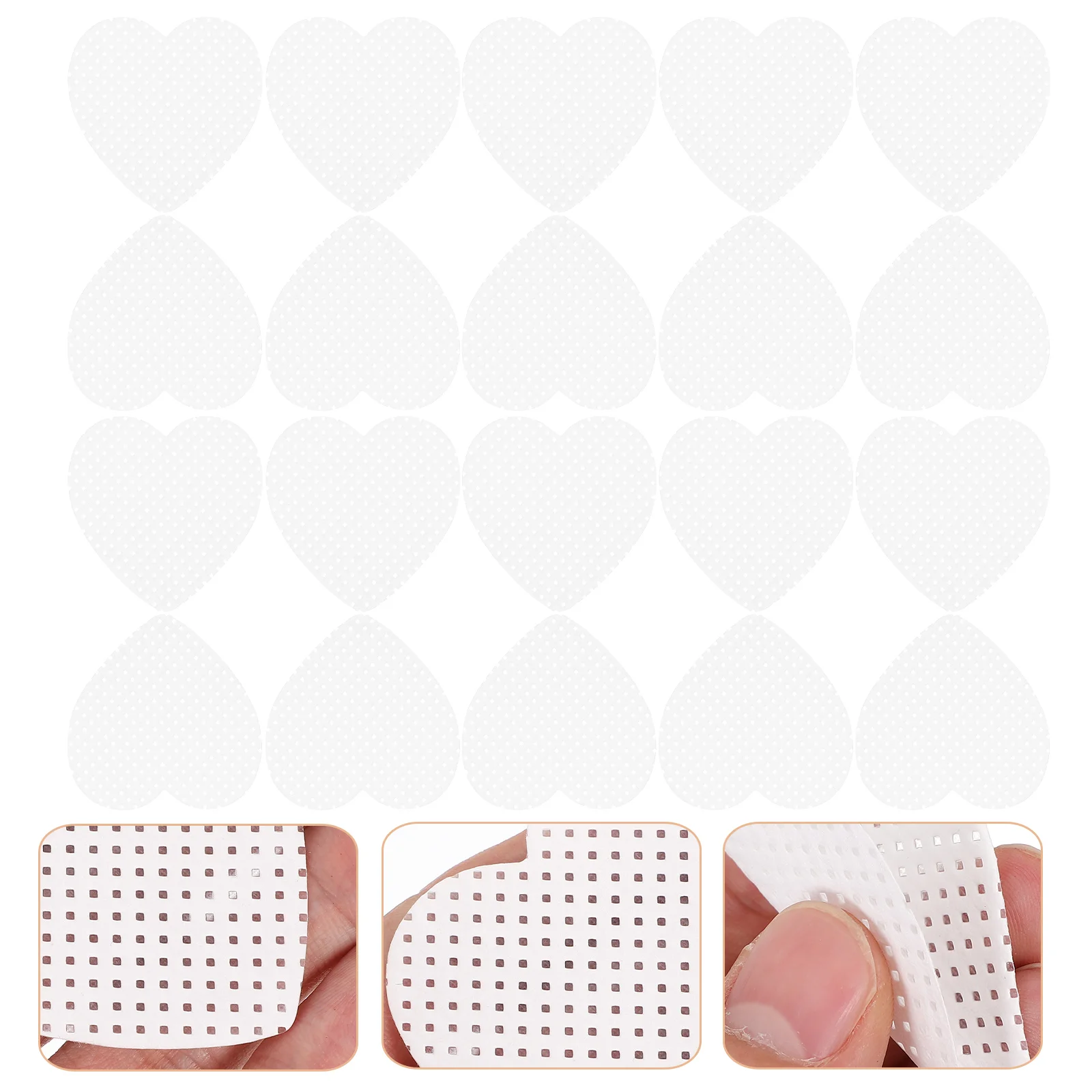 

Nail Polish Remover Wipes Lint Free Nail Wipes Heart Shape Gel Nail Polish Remover Pads Polish Clean Acrylic Nails Remover