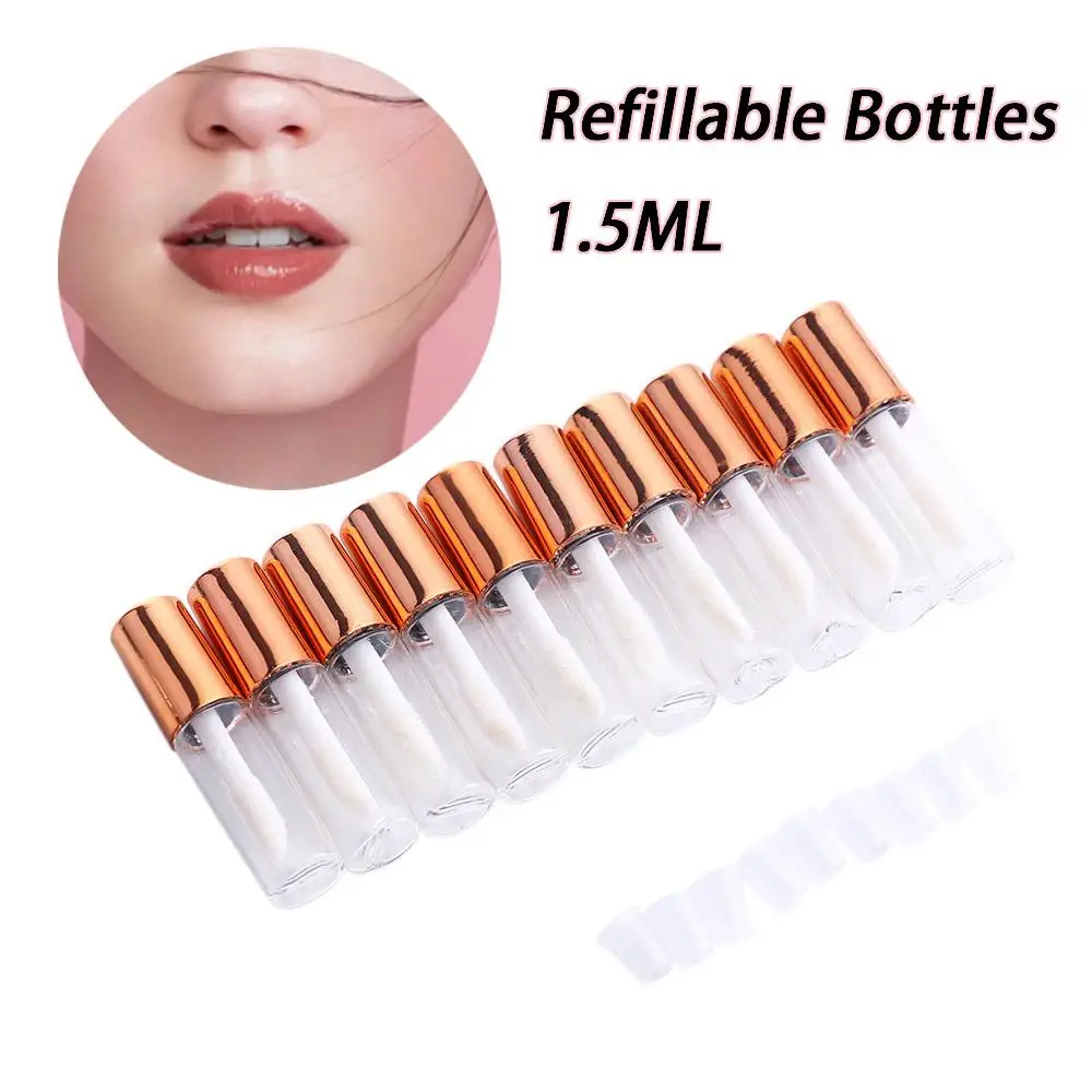 Empty Cosmetic Container Sample Bottles Lip Balm Tubes Lip Gloss Tubes Lipstick Bottles Refillable Bottles