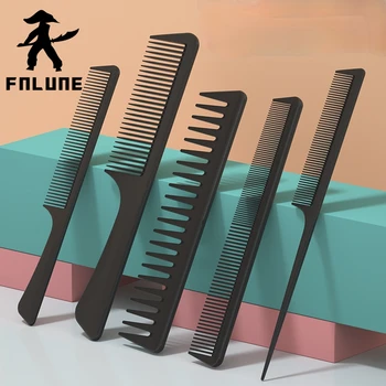 Testa impermeabile Pettini per capelli professionali Barbiere Parrucchiere Spazzola per taglio capelli Antistatico Groviglio Pro Salon Care Styling Tool 1
