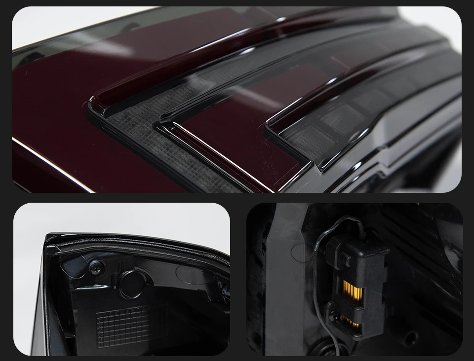 AKD Tail Lamp for Lexus GX GX460 LED Tail Light 2014-2020 GX400 Rear Fog Brake Turn Signal Automotive Accessories