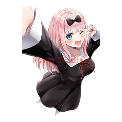 Fuwo Trading – autocollant pour moto, autocollant étanche, accessoires extérieurs, Kaguya Sama Love Is War, Fujiwara Chika Sweet Girl, voiture 