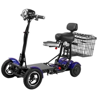 Trottinette Électrique Pliable à 4 Roues pour Adultes, Stock en Entrepôt UE, Moteur pour Touristes 2