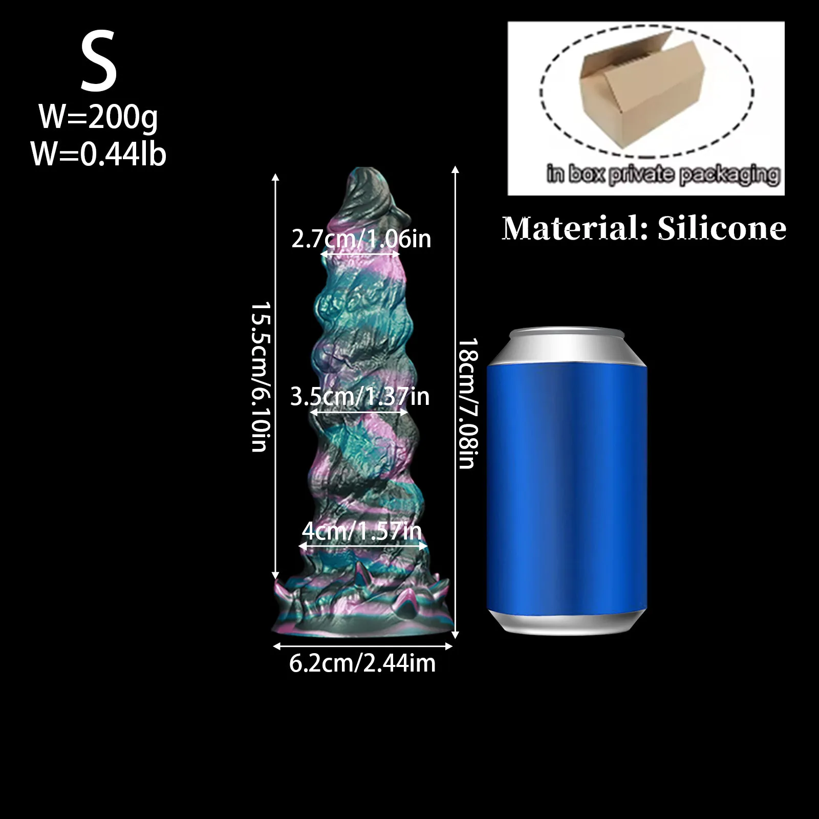 Super Big Anal Plug Spiral Alien Dildo Soft Silicone Huge Butt Plug Prostate Massage Anal Dilator Trainer Sex Toys Women Men 18+