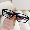 New Trendy TR90 Sports Photochromic Myopia Glasses Unisex Women Men's Square Near Sight Eyeglasses Finished Sunglasses Diopter 4