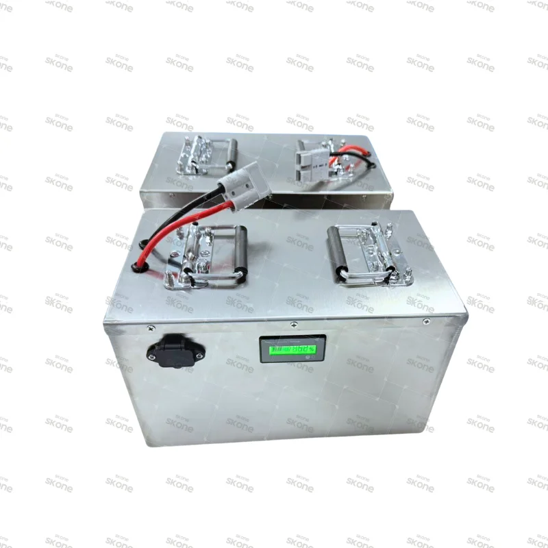60V Rechargeable Power System with Charger for Backup Energy Storage