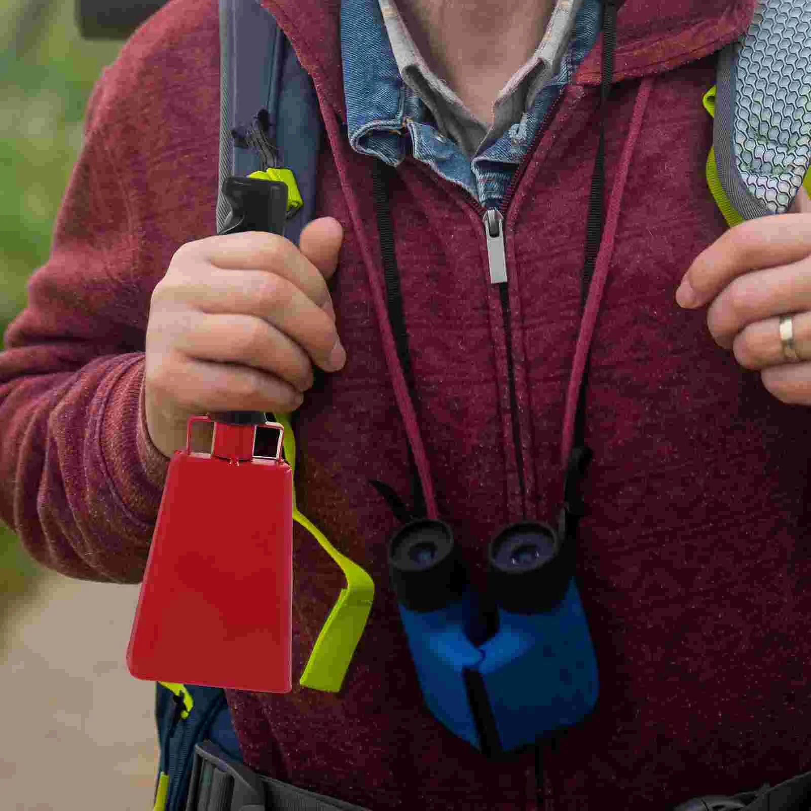 

2 шт. инструмент Cowbell громкий громкоговорящий Колокольчик для футбольных игр спортивных мероприятий