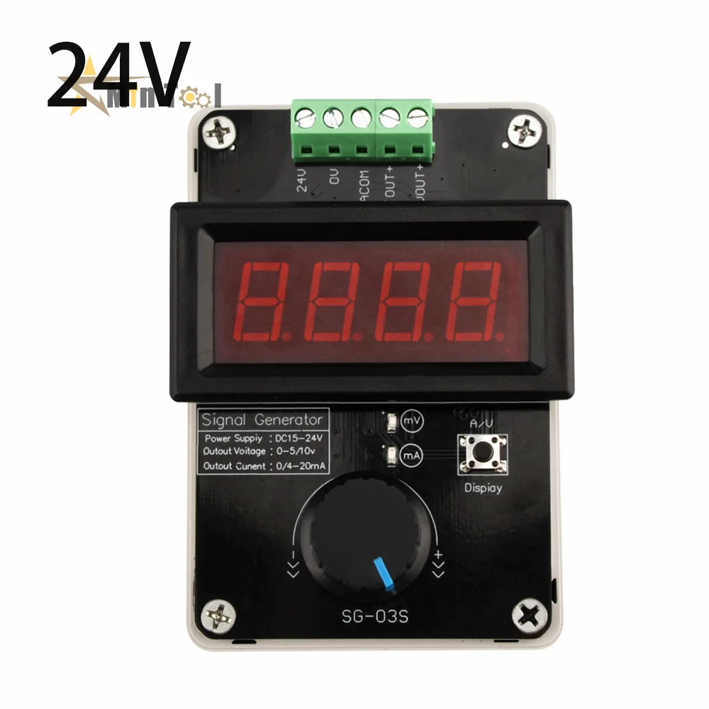 0-20mA/4-20mA 0-10V Signal Generator Current Transmitter Electronic Measuring Instrument For Electrician Tool