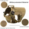 Large Dog Harness And Leash Set Pet German Shepherd Malinois Training Walking Vest Dog Harness And Collar Set For All Breeds Dog 3
