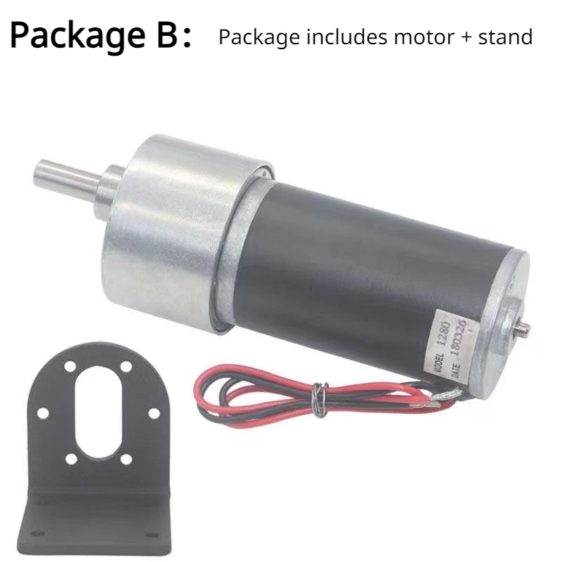 Micro Gear Motor com Velocidade Ajustável Baixa Velocidade Alto Torque Elétrico Reversível 4rpm para Alta Velocidade dc 12 v 24v 1270rpm
