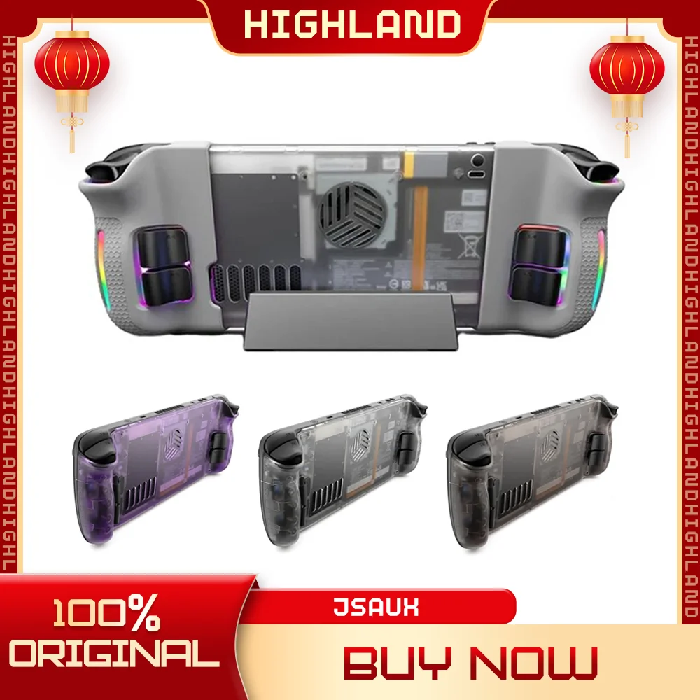 Jsaux Transparent Game Console Back Plate Cooling Back Plate Custom ...
