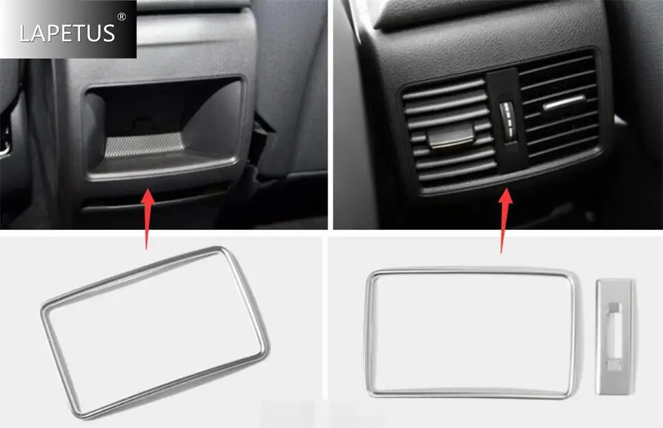 

Car Accessories Armrest Box Rear Air AC Vent Outlet Cover Trim For Mercedes-Benz CLA W117 A Class GLA 200 220 X156 2015 - 2018