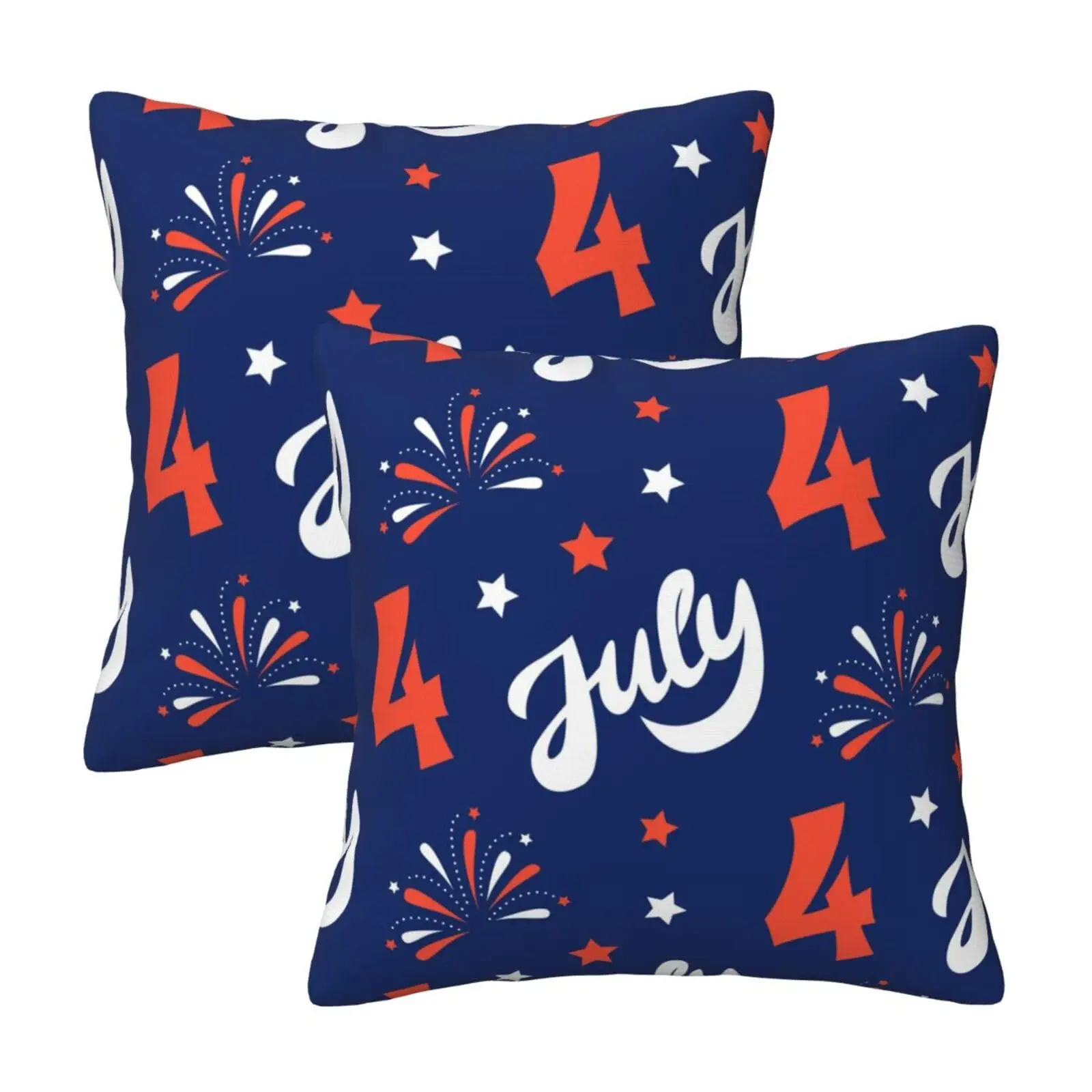 

Throw Pillow Covers Set of 2 Soft Pillow Case Protectors with Zipper Standard Size Pillowcase Covers for Home Bedroom