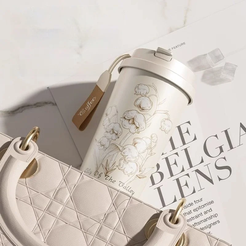 GIANXI Lily Of The Valley Design Travel Portable Leakproof