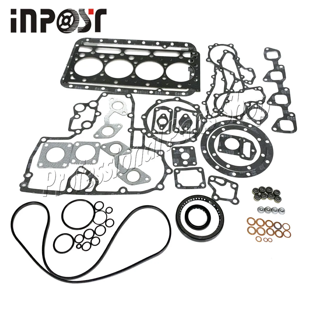 

For kubota diesel engine V2203 full gasket set with cylinder head gasket Bobcat S130 S150 S160 S175 07916-29505