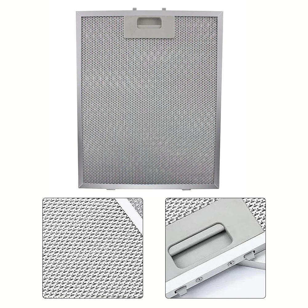 

Hood Vent Filter Range Hood Vents Stainless Steel Cooker Hood Accessories For Grilling Meat Metal Grease Filter Exhaust Fans