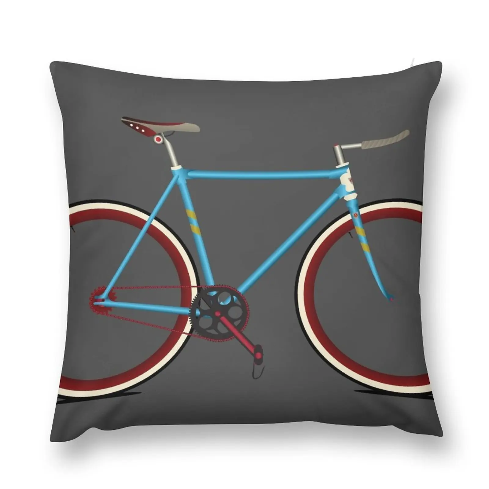 

Bike Throw Pillow Pillow Case Pillows Aesthetic Cushion Cover