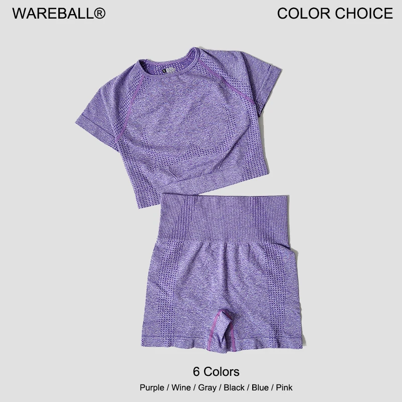 Seamless Women Yoga Set Crop Top Short Sleeve Shirt Fitness Shorts Workout Clothes For Women Gym Clothing Yoga Sport Set gym workout set yoga set fitness set sportswear set sports set