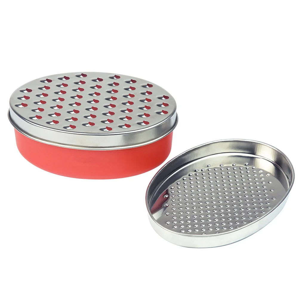 

Container Peeler Mushroom Slicer Cheese Grater Stainless Steel Coarse Grater Shredder Truffle Slicer Hand Zester Home Restaurant