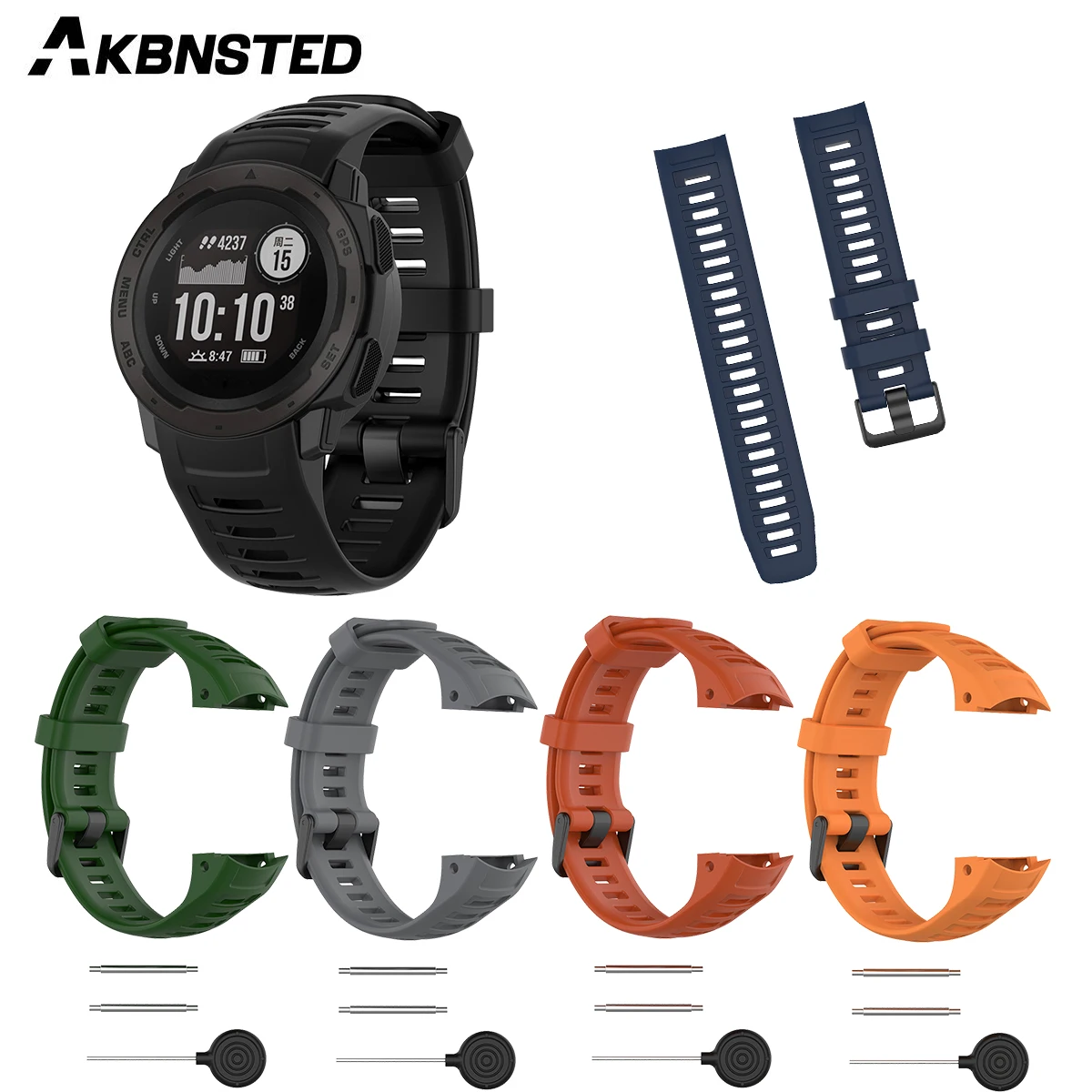 Sports Replacement Strap For Garmin Instinct1 2 Smart Watch Quick