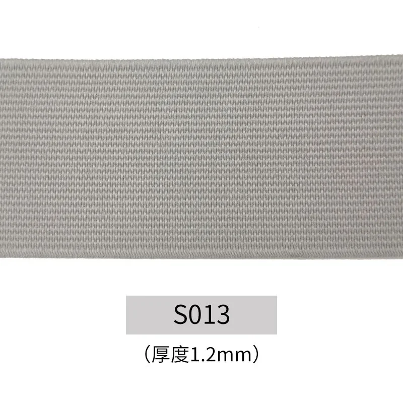 thumbnail image 1 of Banda elástica plana de 20 mm, 30 mm y 40 mm de ancho para coser accesorios de ropa protectora, cordón de goma grueso negro, cuerda para bricolaje, 1 of 5