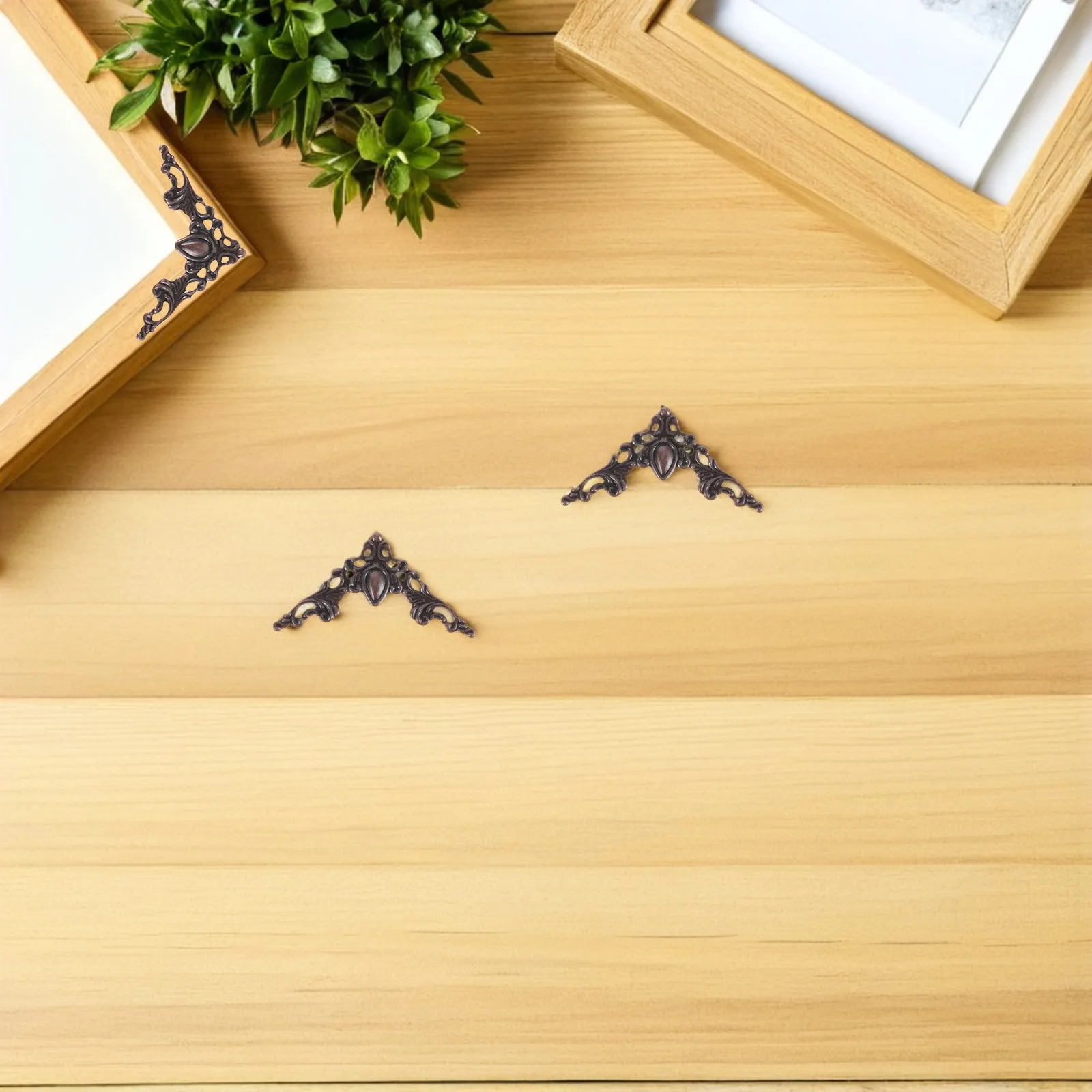 150Pcs Book Corners Metal Decorative Scrapbook Photo Corners Edge ...