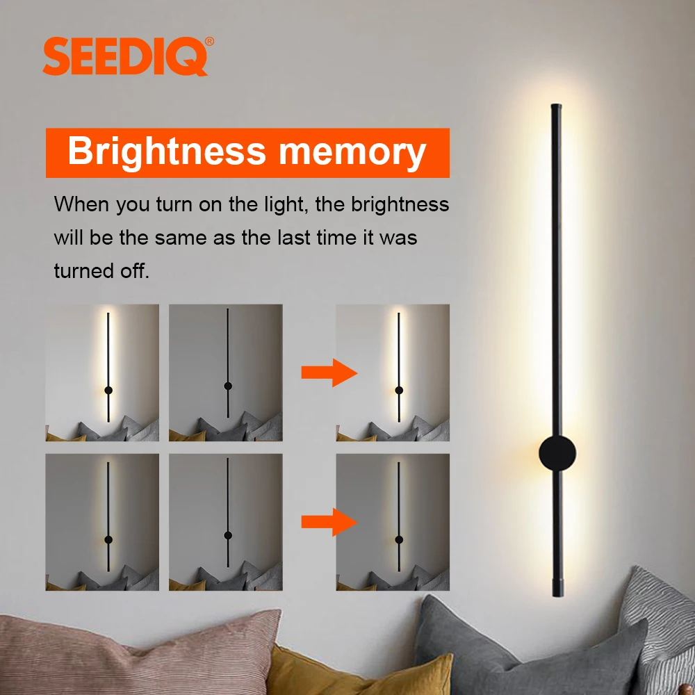 Applique da Parete LED Creativo, Moderna Lampada da Parete Interno, Industriale Applique E27 per soggiorno, camera da letto, corridoio | SHEIN ALIA