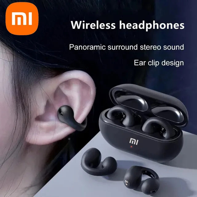 Xiaomi Bone Conduction TWS Earbuds pk Ambie Sound Earcuffs Ear Earring Wireless Sport Headset Bluetooth Earphones Auriculares 1