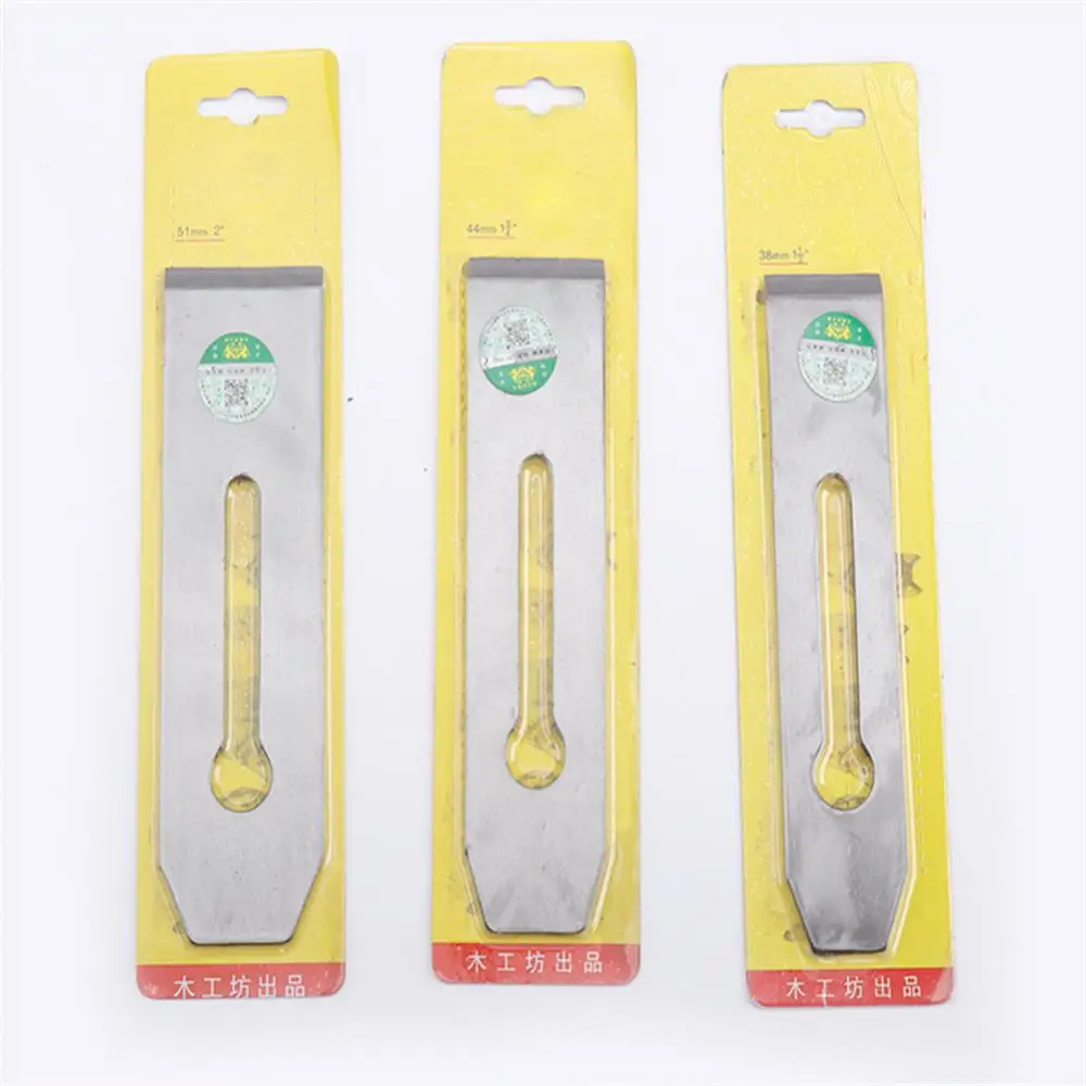 Edge Trimming Cutter Saw Blades Wear-resistant Portable 38mm/44mm/51mm Alloy Steel Woodworking Tool Planer Blades Hand woodworking hand tools