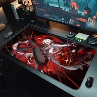 Genshin Impact Arlecchino  Mousepad Large Gaming PC Compute Gamer Keyboard Mouses 1