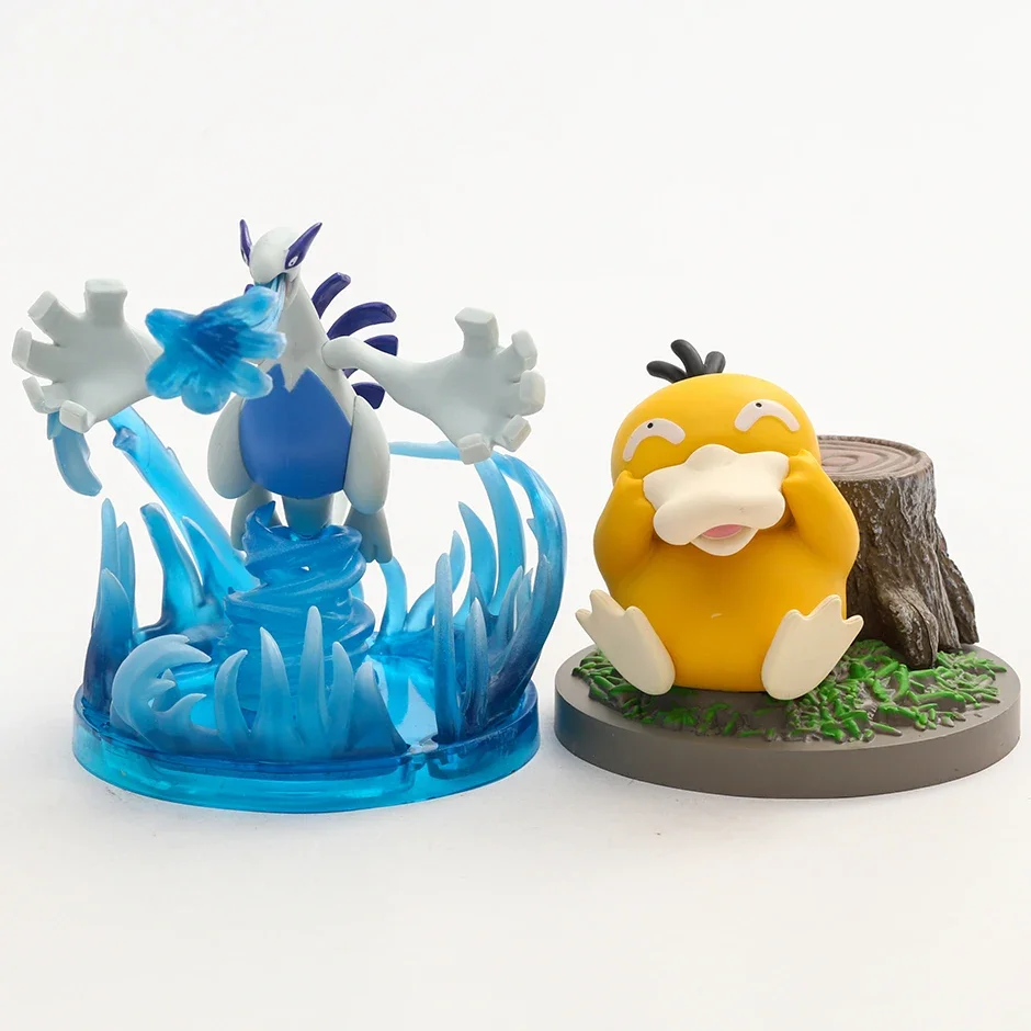 

Anime Cartoon Psyduck Lugia Eevee Ho-Oh Mewtwo Gyarados Charizard Gengar Venusaur Cute Kawaii Figure Doll Toy Christmas Gift