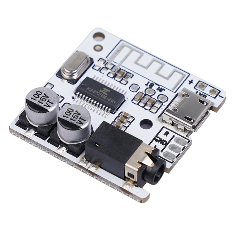 DIY 블루투스 오디오 커넥터, 블루투스 5.0 MP3 무손실 디코더 보드, 무선 스테레오 음악 모듈, 3.7-5V