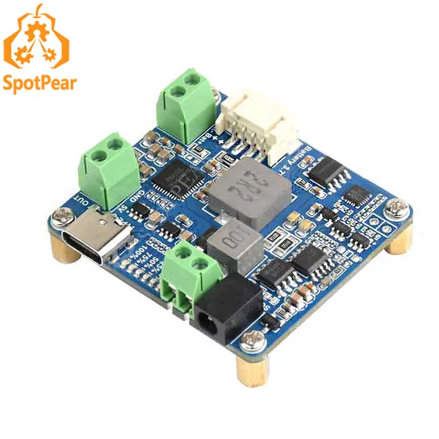 Module de gestion de l'énergie solaire Raspberry Pi D pour Arduino/Jetson pour charger la batterie Li avec sortie 5V3A pour panneau solaire 6 ~ 24V 1