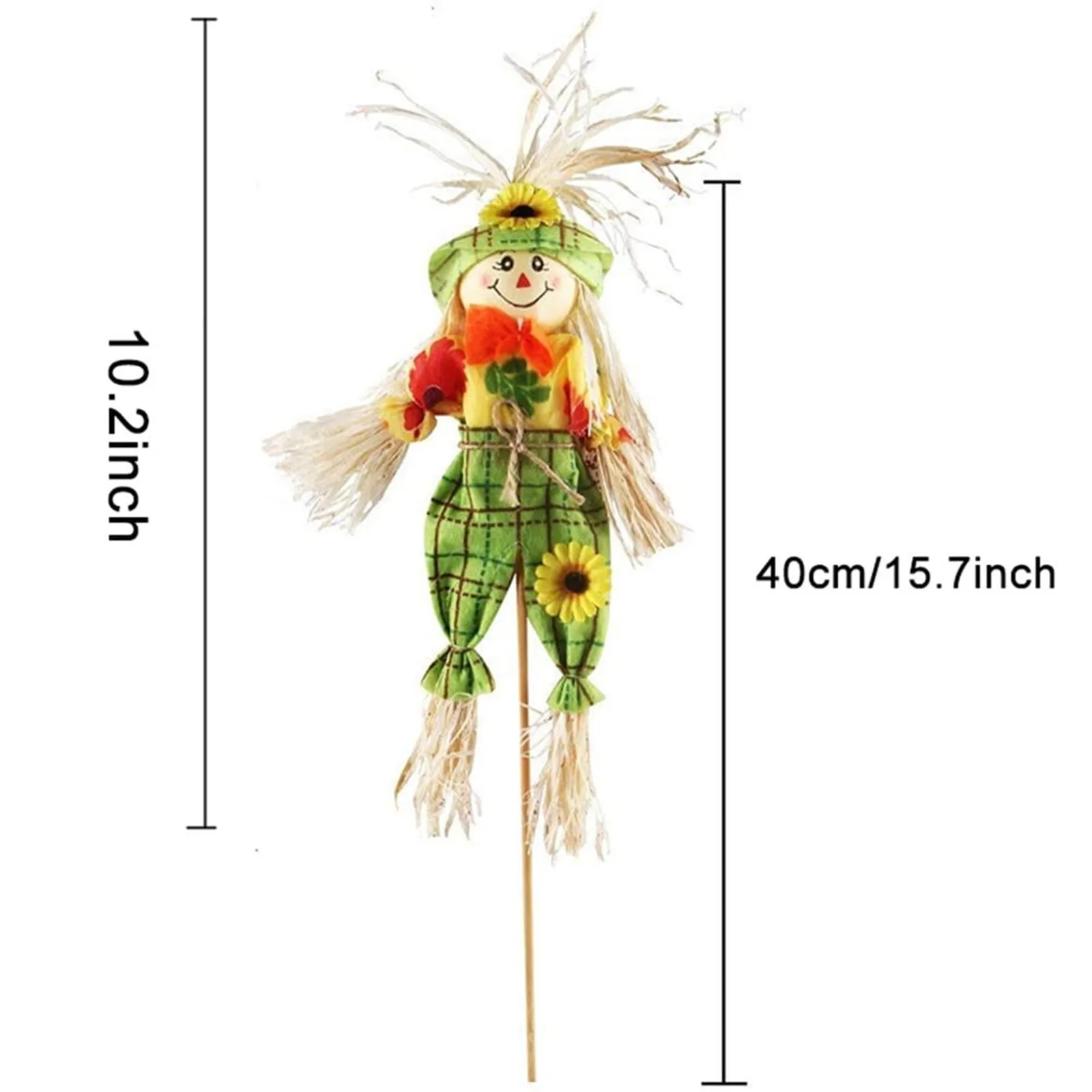 Garden Art Decor 3 Pack Scarecrow Fall Scarecrow Decor For Garden Home Yard Porch Thanksgiving Halloween