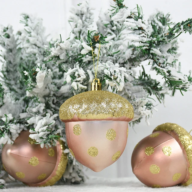 50PCS Mini Pinecones DIY Xmas Tree Pendant Decor Christmas Pine Cones  Ornaments for Festival Party New Year Accessories - AliExpress