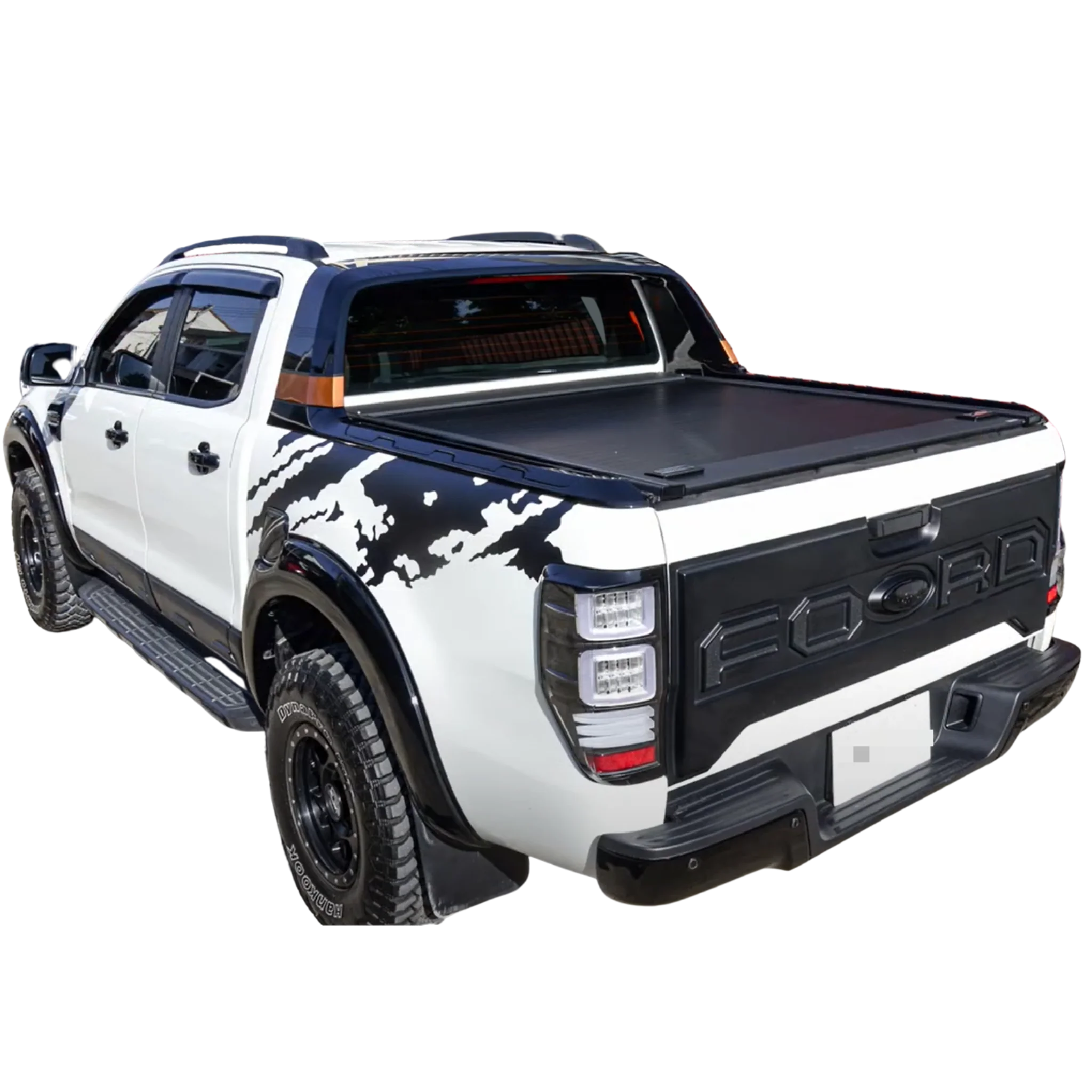 

Pickup Truck Car 4x4 Accessories Aluminium Roller Lid Shutter Top Retractable Roll Up Tonneau Cover For Ford Ranger raptor F150